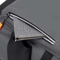 Mochila Hombre PU Cuero Impermeable Alta Calidad - details 6