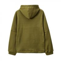 Suéter de color liso con bolsillo grande para mujer, ribete informal de dos piezas, nueva moda - details 13