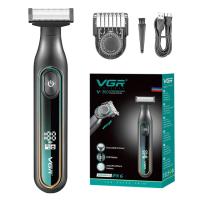 Afeitadora Eléctrica Ajustable Para Barba y Cuerpo Recargable Adecuada para Uso Húmedo y Seco - details 6