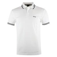 BOSS Polo ajustado de algodón elástico Camiseta de verano - details 1