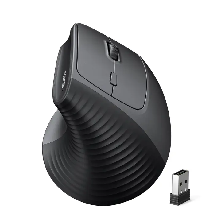 Ugreen Ratón Inalámbrico Ergonómico Vertical 1000/1600/2000/4000 dpi 6 Botones - 1