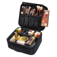 Estuche de cosméticos impermeable para mujer, bolsa de maquillaje para brochas de belleza, neceser de viaje, novedad - details 9