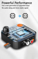 VAORLO Original 2 en 1 Adaptador de Audio Bluetooth compatible con 5 modos EQ música HIFI receptor estéreo envolvente transmisor para coche TV PS5 - details 7