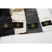 Camiseta de manga corta premium para hombre, estilo hip-hop, con bordado Stone Island, verano 2025 - details 2