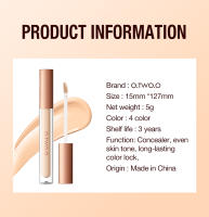 O.TWO.O corrector Base de maquillaje mate ligero impermeable ojos ojeras base crema corrector facial Comestics - details 8