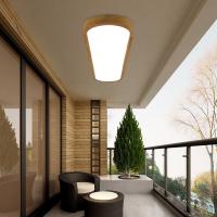 Tira de luz de techo de madera para sala de estar, accesorios de iluminación modernos para dormitorio, sala de estar, sala de estudio, pasillo - details 3