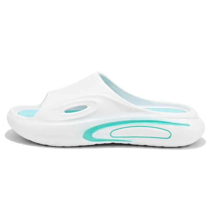Zapatillas de casa de moda para hombre, sandalias de ducha informales abiertas, centro de spa, baño, piscina, gimnasio - 1