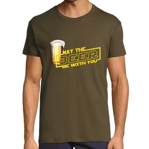 Camisetas Cerveza CERVEZA,Pack Regalo Camiseta Personalizada - 1