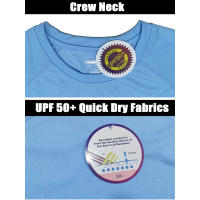 MAGCOMSEN UPF 50+ camiseta de manga larga para hombre con protección solar UV camiseta de playa verano de secado rápido - details 11