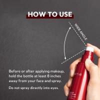 Hot TIRTIR Spray de fijación resistente al agua, fijación de larga duración durante 24 horas, acabado resistente al agua a prueba de sudor, sin etanol, acabado semimate - details 6