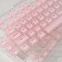 Silicone Keycap Pudding 108 Keys nical Keyboard for MX Switch Chreey Profile  Keycaps DIY Backlit Jelly Crystal - details 5