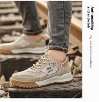 Zapatos de Trabajo de Verano GUYISA Zapatillas Ligeras para Hombres con Punta de Acero y Malla - details 12