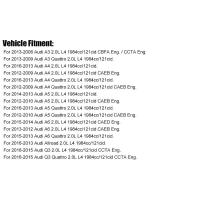 Bomba de agua de aluminio con correa compatible con Audi A3 A4 TT para VW Tiguan Jetta Golf GTI Eos Beetle CC 2.0T TSI 06H121026AB. - details 1