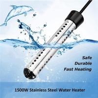 Calentador de agua por inmersión, cubo eléctrico de 2500W con temporizador, apagado automático, para bañera de hidromasaje, para el hogar, enchufe europeo de invierno - details 1