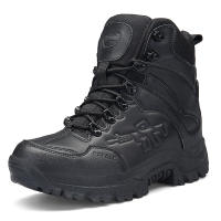 Botas de Combate de Alta Calidad Para Hombre Zapatos de Trabajo de Cuero Genuino Adecuados Para Senderismo Camping y Montañismo - details 25