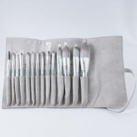 Conjunto de pinceles de maquillaje de 14 piezas pinceles de sombra de ojos pinceles sueltos pinceles de base de labios pinceles rubor conjunto completo de pinceles de belleza imagen como un conjunto incluido - details 7