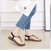 Sandalias de Mujer 2025 Estilo Boho con Cuentas y Strass Zapatos de Playa Transpirables - details 3