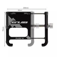 Soporte de Manillar Giratorio 360 Grados para Bicicleta GUB PLUS 15 Montaje Fijo de Teléfono Móvil para Motocicleta y Bicicleta Eléctrica Material de Aleación de Aluminio - details 1