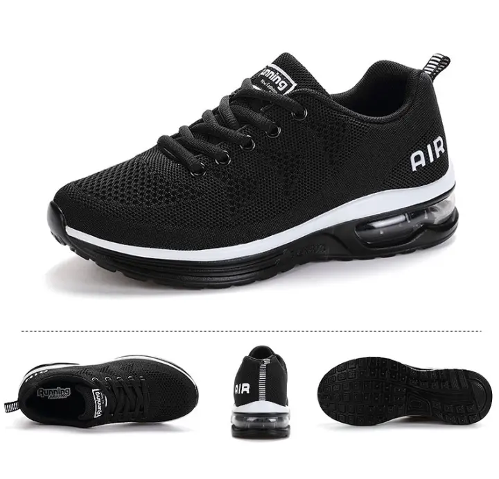 Zapatillas Deportivas Transpirables de Malla - Suela de Goma Resistente al Desgaste para Pasar y Correr - Deportes y Ropa - 1