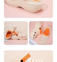Pantuflas de verano para mujer 2025, nuevas, suaves, lindas, de dibujos animados, con suela gruesa antideslizante, para parejas, para pisar la mierda. - details 17