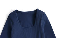 Peto Atlético De Mujer Con Cuello Redondo Grande - details 1