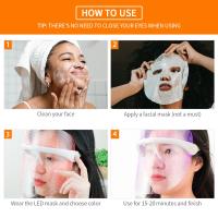 Mascarilla de Therapia de Luz LED Tratamiento de Belleza para Rejuvenecer, Acné, Adelgazamiento de la Piel Adecuada para Todos los Tipos de Piel Tratamiento de Spa de Belleza - details 17