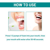 Mousse Oral Eliminación de manchas Blanqueamiento dental, Protección de las encías, Cuidado dental de belleza, Aliento fresco - details 3