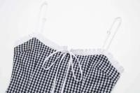 Vestido de Encaje sin Correas de Verano Estilo Francés Versátil Moda de Deseo Puro para Mujeres - details 5