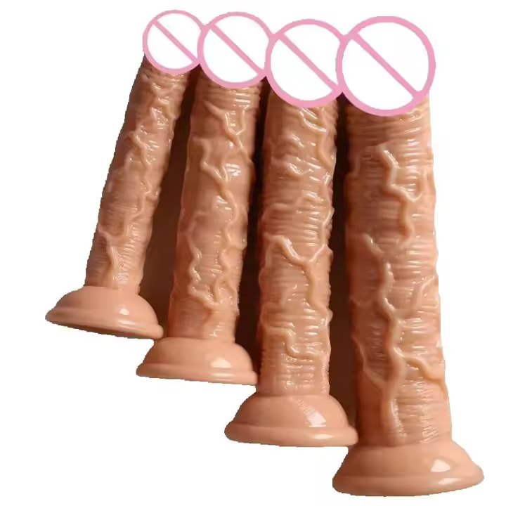 Consolador grande de simulación realista Leten con correa, juguete sexual, masturbador Anal vaginal femenino, pene con ventosa para masaje de mujeres - 1