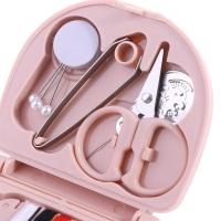 Kit de costura portátil con botones de Pin para viaje, caja de costura, herramienta de trabajo manual, caja de hilos de aguja - details 6