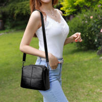 Bolso cruzado de diseño Retro para mujer, bolsos de hombro de cubo de cuero PU, bolsos pequeños de tendencia de calidad - details 5