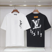 Camisetas de Verano de Algodón Patrón Clásico de Paracaídas Cuello Redondo - details 8