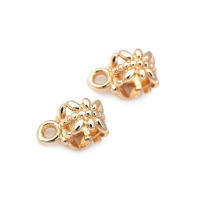 Collares de latón de Color dorado de 18K, pulseras, dijes, conectores, colgantes, cierres, cuentas, conector, suministros para fabricación de joyas, accesorios Diy- - details 62