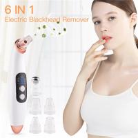 Extractor de Puntos Negros, Extractor Eléctrico de Puntos Negros al Vacío, Herramienta de Limpieza, Instrumento de Belleza con 6 Sondas para la Eliminación de Puntos Negros, Limpiador Facial de Succión al Vacío - details 11