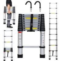 Escalera Telescópica de Aluminio de 5m Portátil, Desmontable, Antideslizante, Extensible, Multiusos, Carga de 150kg Mejoras del Hogar y Herramientas - details 77