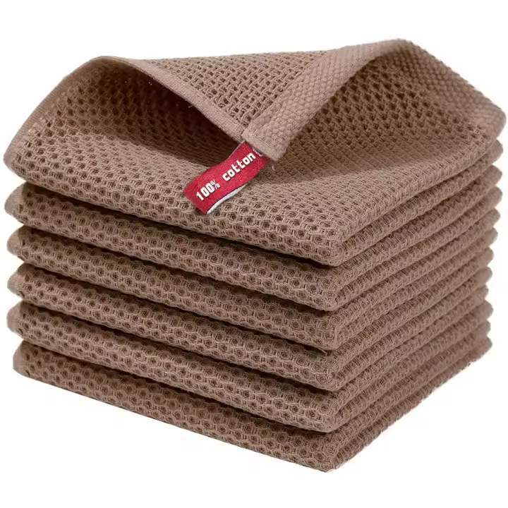 Toallas pequeñas de algodón para adultos y niños, pañuelo de alta calidad, Color sólido, suave y grueso, 35x74cm - 1