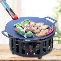 Estufa de gas de encendido electrónico de 21000W con adaptador, horno portátil, parrilla para barbacoa, utensilios de cocina para acampar al aire libre y viajes - details 1