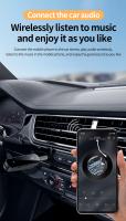 Lavalier-receptor de Audio con Bluetooth 5,3, adaptador inalámbrico AUX de 3,5mm, tarjeta TF con micrófono para teléfono, tableta, altavoces de coche, auriculares con cable - details 3
