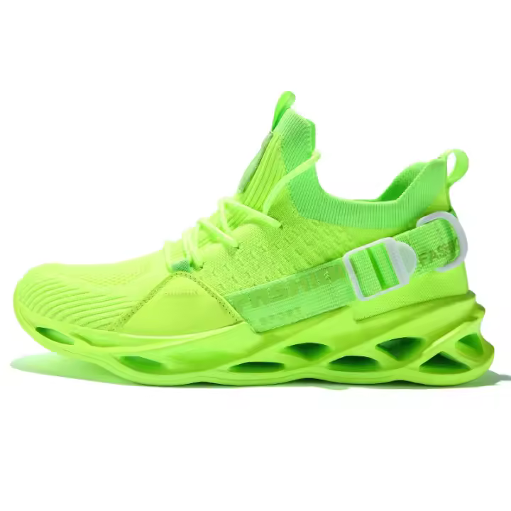 Zapatillas Deportivas Transpirables de Malla Suela Gruesa, Ligera, Unisex - 1