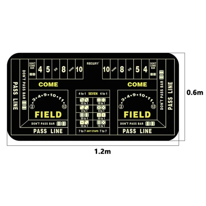 Baze Poker-Mantel de Texas Hold'em, 21 puntos, Tapis de Mesa de póquer, impermeable, ruleta, papel de Casino - 1