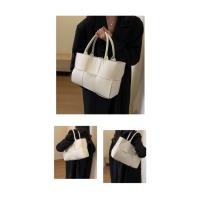 Bolso de mano grande todo en uno, bandolera trenzada de gran capacidad para axila, a la moda, novedad de otoño, 2025 - details 3