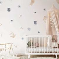 Decales de Pared de Botánica Boho Pegatinas de Vinilo Arte para Habitación Infantil - details 16