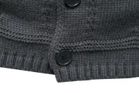 Chaqueta de Punto para Hombres Cálida, Gruesa, Manga Larga Cardigan de Lano para Invierno - details 10