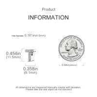LAZA-abalorio de plata de ley 925 con 26 letras del alfabeto, abalorio de A-Z con nombre, compatible con Pulsera Original, collar, colgante, regalo de joyería - details 118