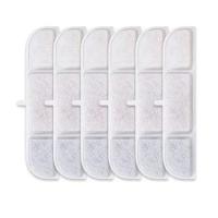 6 filtros de carbón activado para fuente de agua para gatos WFP6 filtros de repuesto para bebedero automático para mascotas - details 0