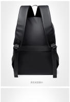 Nueva mochila texturizada de moda para hombre, mochila informal para ordenador - details 23