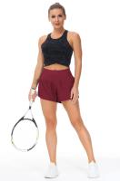 Pantalones cortos deportivos Lo de cintura alta de secado rápido para mujer, ropa deportiva para gimnasio, Yoga, correr,ciclismo - details 21