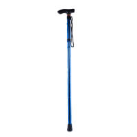 Bastón Telescópico De Aleación De Aluminio Para Senderismo Y Trekking Plegable Con Punta De Goma Para Ancianos Color Negro/Cobre - details 21