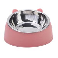 Cuenco inclinado de acero inoxidable para gato y perro, comedero antideslizante para mascotas, 15 grados, protección para el cuello - details 11