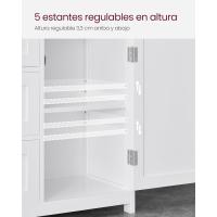 Mueble de Baño Armario de Almacenamiento con 3 Cajones Estante Regulable Tamaño 30 x 60 x 80 cm - details 4